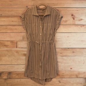 Japna Blue and white striped dress